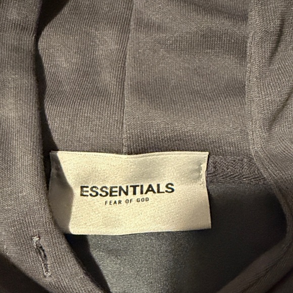 Fear of God Essentials Charcoal Hoodie - Picture 2 of 10